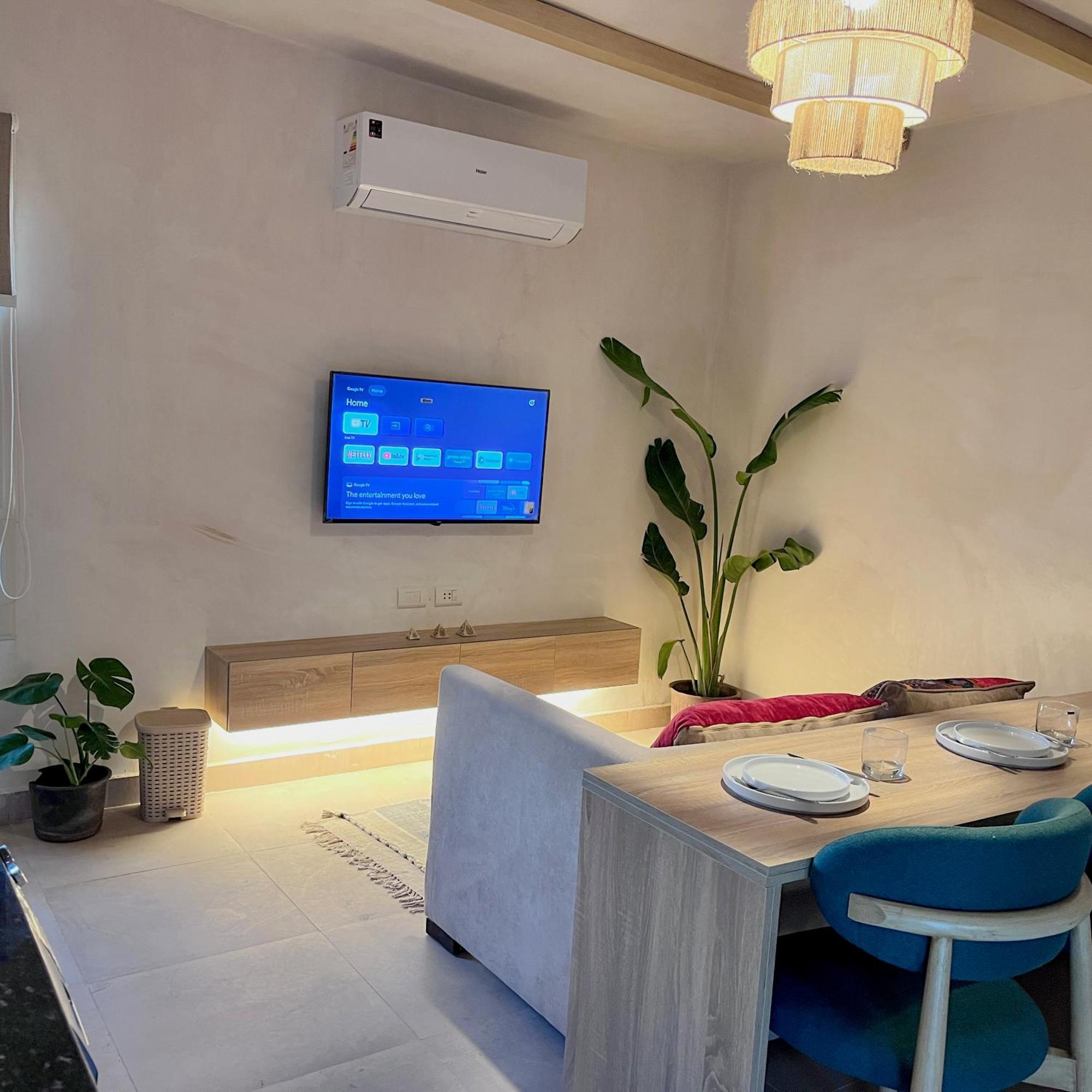 ギーザBoho Getaway With Pyramids View & Jacuzziアパートメント エクステリア 写真